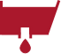 Red Drip Tray Icon